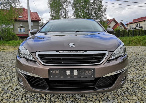 Peugeot 308 cena 34900 przebieg: 100000, rok produkcji 2016 z Tuchów małe 742